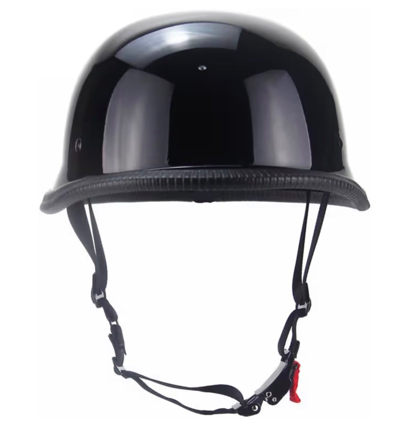 vintage Motorcycle Half Helmet German Style DOT approved
